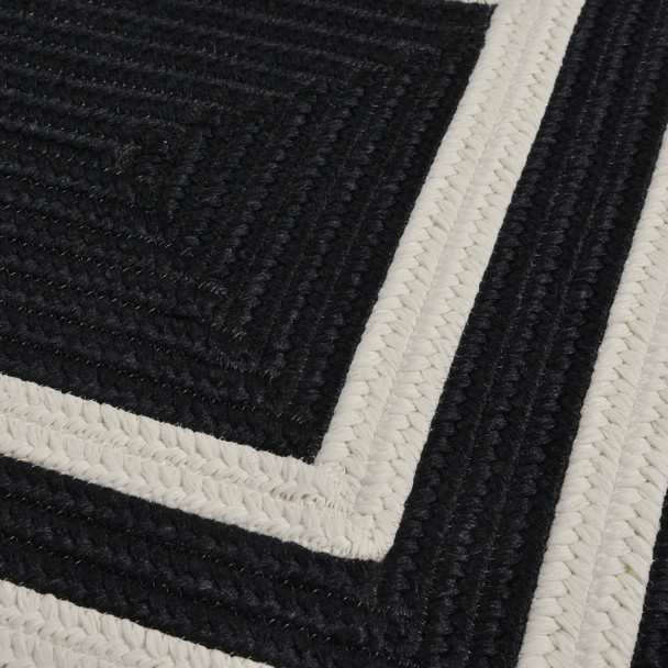 Colonial Mills La Playa Py21 Black & White Area Rugs