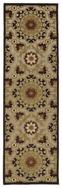 Kaleen A Breath Of Fresh Air Machine Made Fsr05-49 Brown Area Rugs