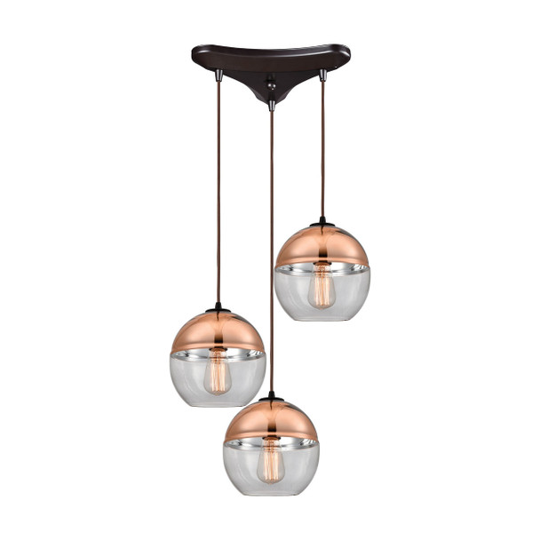 ELK Lighting Revelo 3-Light Pendant - 10490/3