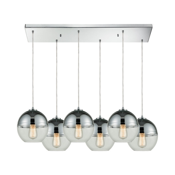 ELK Lighting Revelo 6-Light Pendant - 10492/6RC