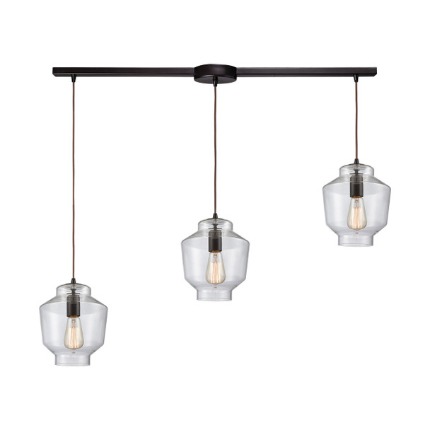 ELK Lighting Barrel 3-Light Pendant - 10905/3L