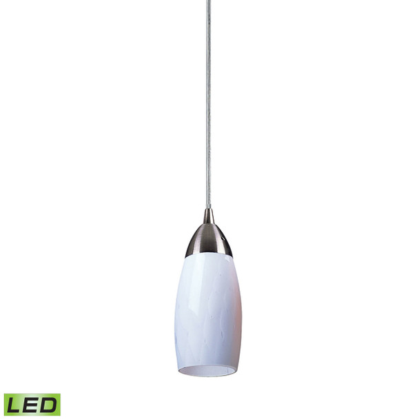 ELK Lighting Milan 1-Light Mini Pendant - 110-1WH-LED