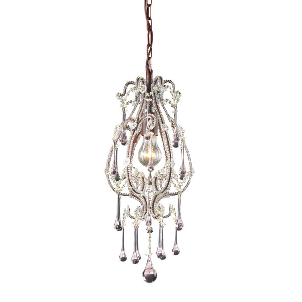 ELK Lighting Opulence 1-Light Mini Pendant - 12013/1RS