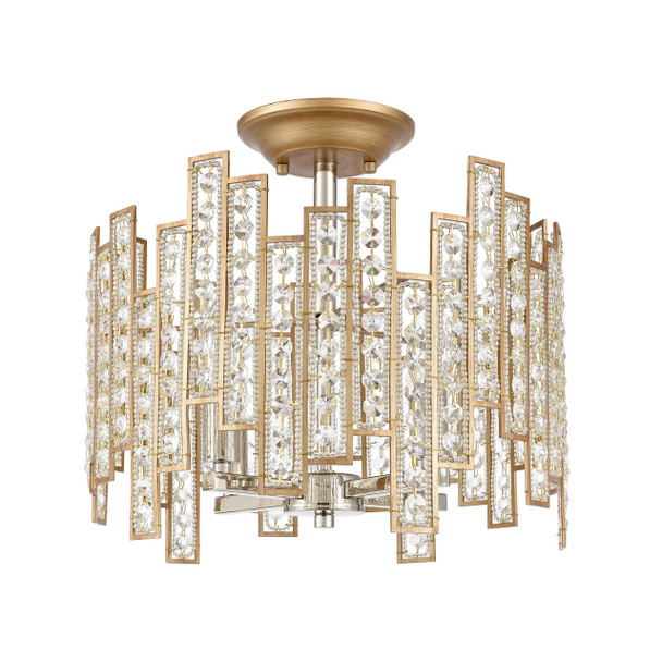 ELK Lighting Equilibrium 4-Light Semi Flush Mount - 12131/4