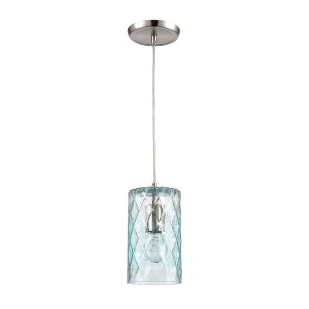 ELK Lighting Diamond Pleat 1-Light Mini Pendant - 21194/1