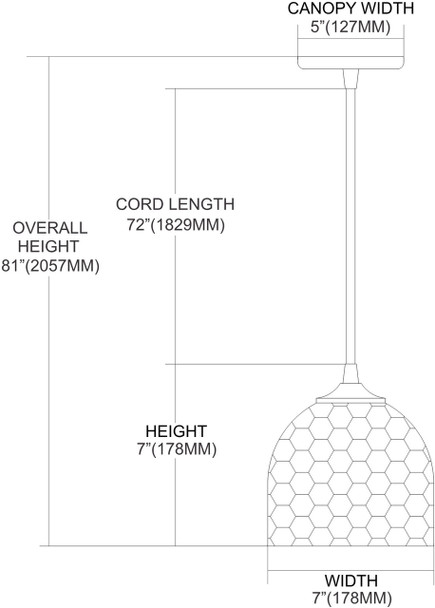 ELK Lighting Viva 1-Light Mini Pendant - 31080/1GRN