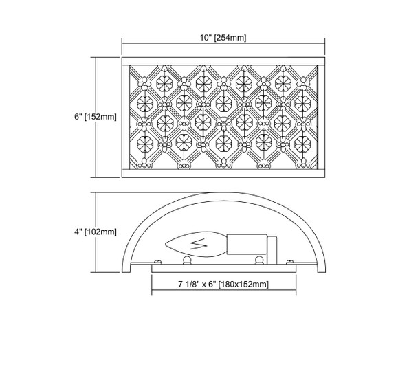 ELK Lighting Genevieve 2-Light Sconce - 32100/2