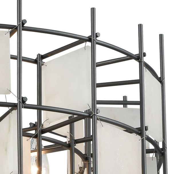 ELK Lighting Spanish Alabaster 6-Light Pendant - 33145/6