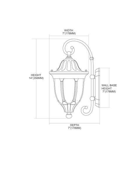 ELK Lighting Glendale 1-Light Sconce - 45002/1