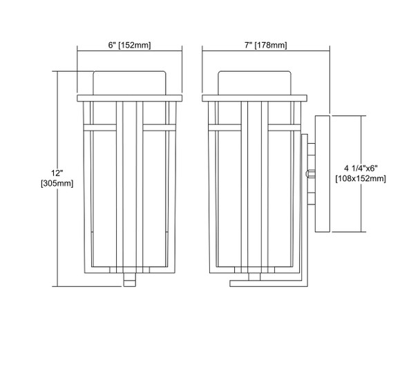 ELK Lighting Croftwell 1-Light Sconce - 45185/1