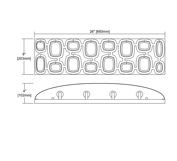 ELK Lighting Monserrat 4-Light Vanity Light - 81162/4