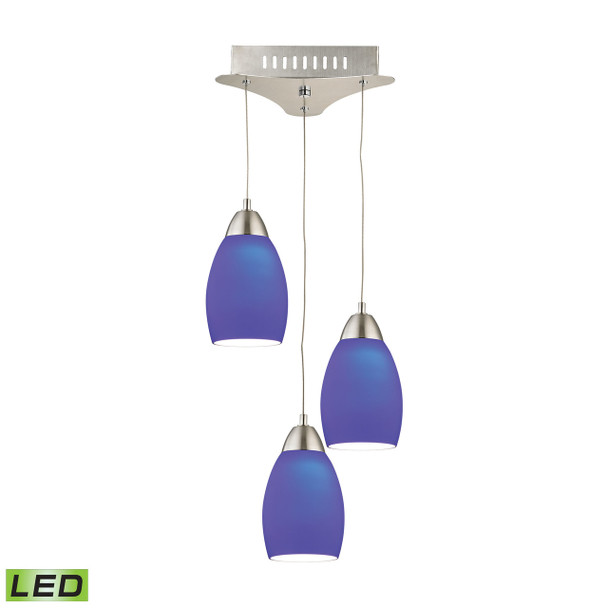 ELK Lighting Buro 3-Light Mini Pendant - LCA203-7-16M