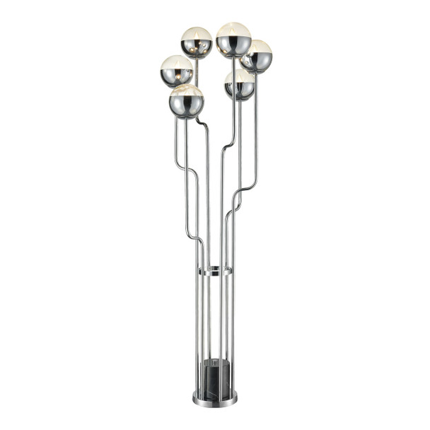 ELK Home Cyberlilly 6-Light Floor Lamp - D3376