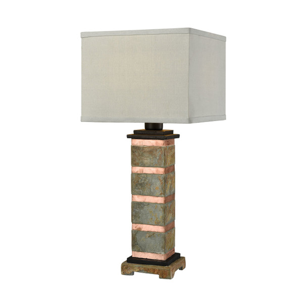 ELK Home Controlled Burn 1-Light Table Lamp - D3976