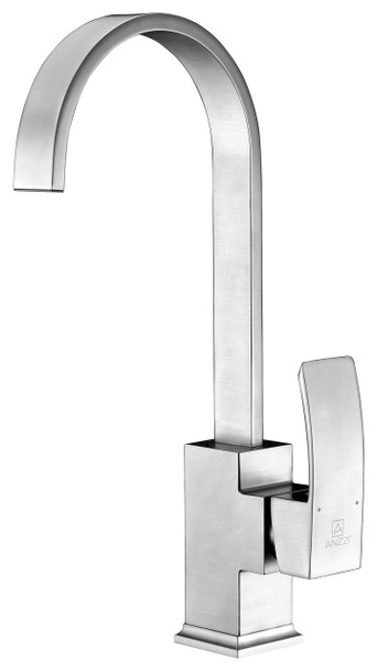 ANZZI Opus Series Single-handle Standard Kitchen Faucet In Brushed Nickel - KF-AZ035BN