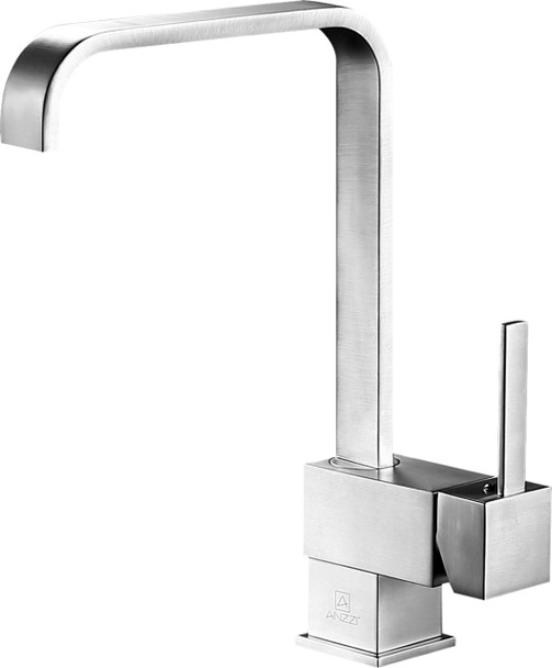 ANZZI Sabre Single-handle Standard Kitchen Faucet In Brushed Nickel - KF-AZ220BN