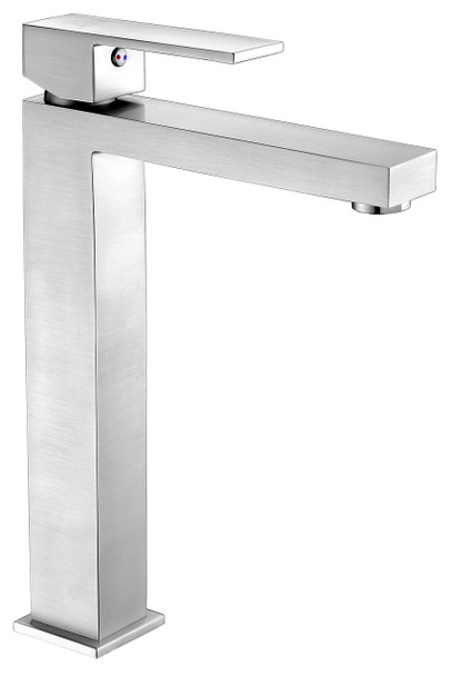 ANZZI Enti Series Single Hole Single-handle Vessel Bathroom Faucet In Brushed Nickel - L-AZ096BN
