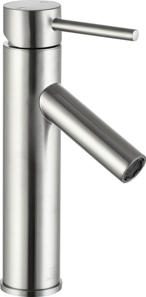 ANZZI Valle Single Hole Single Handle Bathroom Faucet In Brushed Nickel - L-AZ110BN