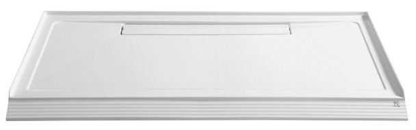 ANZZI Plateau Series 60 In. X 36 In. Shower Base In White - SB-AZ014WC