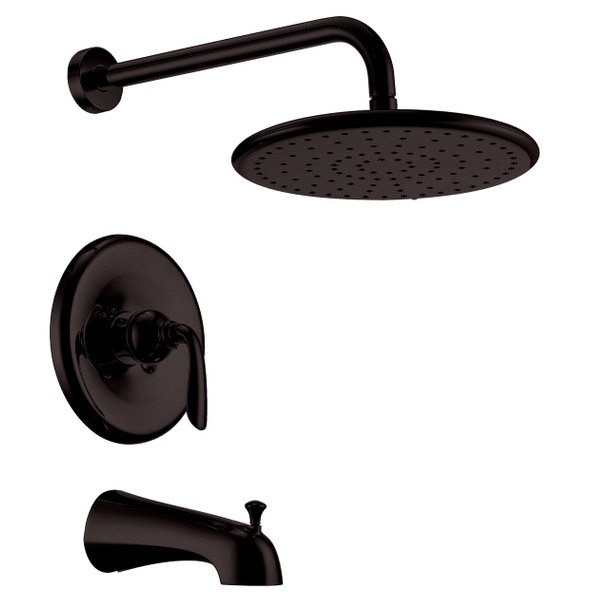 ANZZI Meno Series Single-handle 1-spray Tub And Shower Faucet In Oil Rubbed Bronze - SH-AZ032ORB