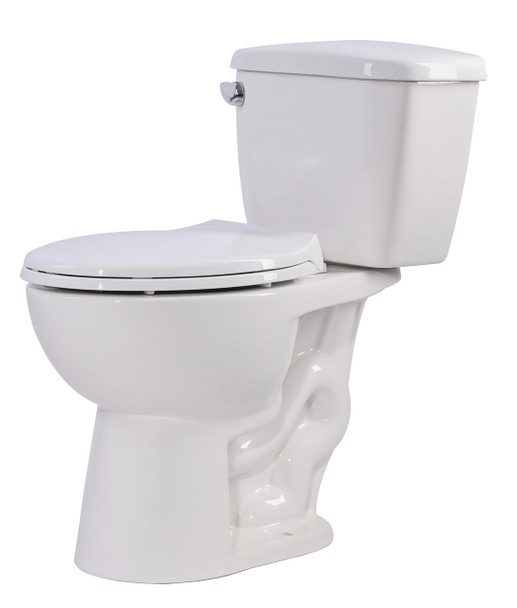 ANZZI Author 2-piece 1.28 Gpf Single Flush Elongated Toilet In White - T1-AZ063