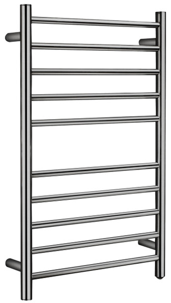 ANZZI Bali Series 10-bar Stainless Steel Wall Mounted Towel Warmer In Brushed Nickel - TW-AZ075BN