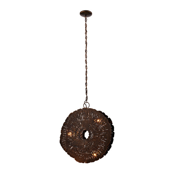 ELK Home Organic Metal 3-Light Chandelier - 468-051