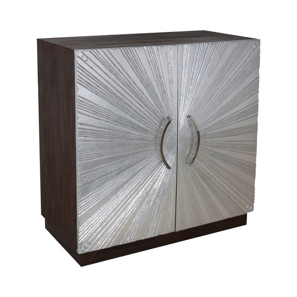 ELK Home Silver Starburst Cabinet / Credenza - 7011-1485