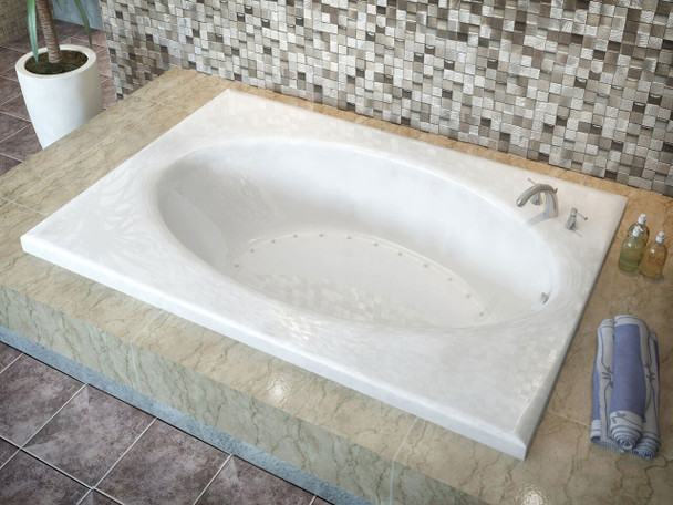 Atlantis Whirlpools Vogue 43 x 84 Rectangular Air Jetted Bathtub - 4384VAR