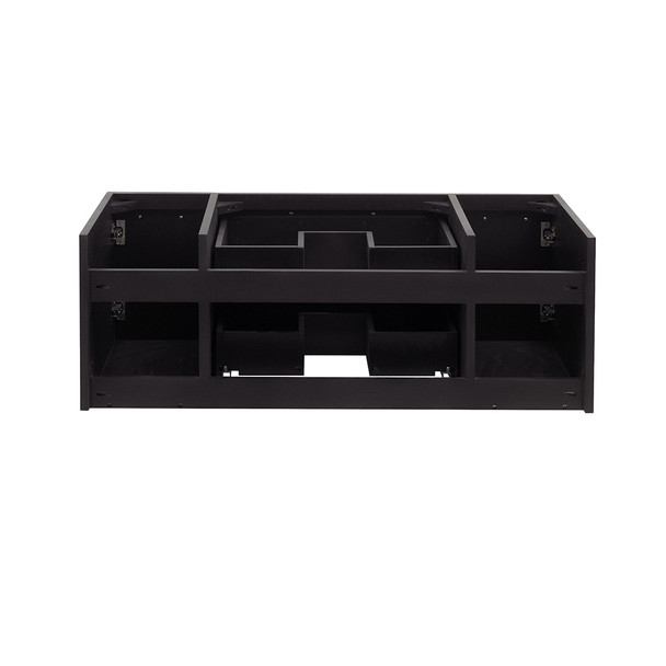 Fresca Lucera 42" Espresso Wall Hung Vessel Sink Modern Bathroom Cabinet - FCB6142ES-VSL