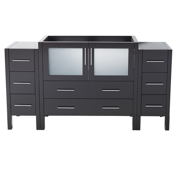 Fresca Torino 60" Espresso Modern Bathroom Cabinets - FCB62-123612ES