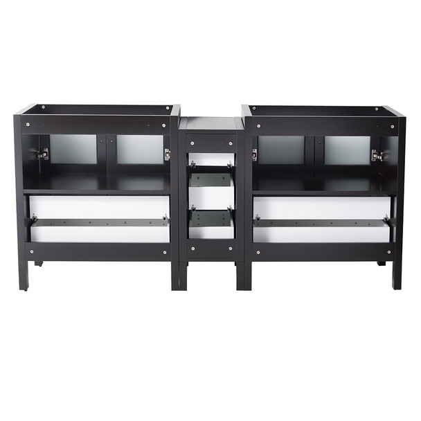 Fresca Torino 72" Espresso Modern Bathroom Cabinets - FCB62-301230ES