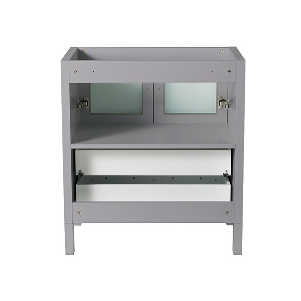 Fresca Torino 30" Gray Modern Bathroom Cabinet - FCB6230GR