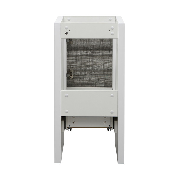 Fresca Allier Rio 16" Ash Gray Modern Bathroom Cabinet - FCB8118HA