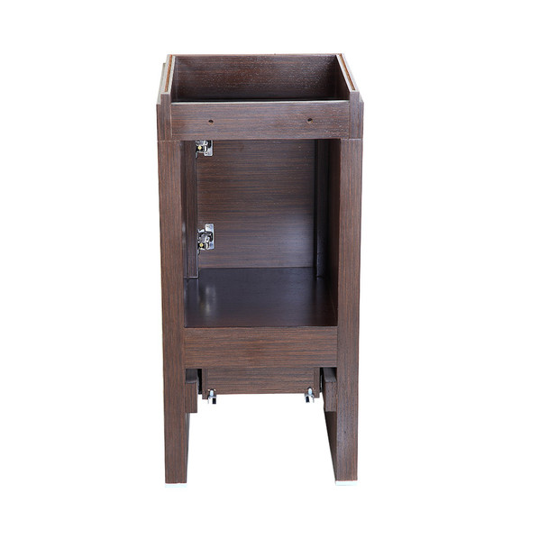 Fresca Allier 16" Wenge Brown Modern Bathroom Cabinet - FCB8118WG