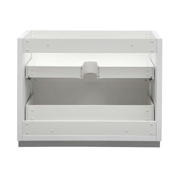 Fresca Valencia 40" Glossy White Free Standing Modern Bathroom Cabinet - FCB8442WH