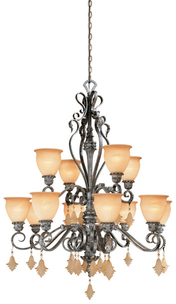 Montmarte 12L ChandelierMM-CHU012AE