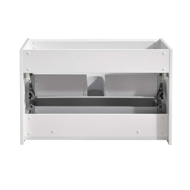 Fresca Catania 36" Glossy White Wall Hung Modern Bathroom Cabinet - FCB9236WH