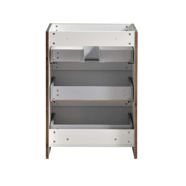 Fresca Lazzaro 24" Rosewood Free Standing Modern Bathroom Cabinet - FCB9324RW