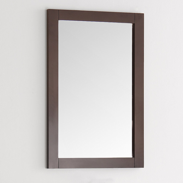 Fresca Greenwich 20" Antique Coffee Traditional Bathroom Mirror - FMR2301AC