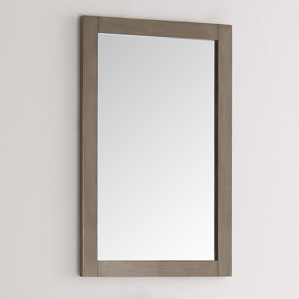 Fresca Greenwich 20" Antique Silver Traditional Bathroom Mirror - FMR2301SA