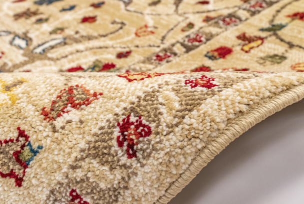 Liora Manne Calais 6076/02 Oushak Beige Wilton Woven Area Rugs