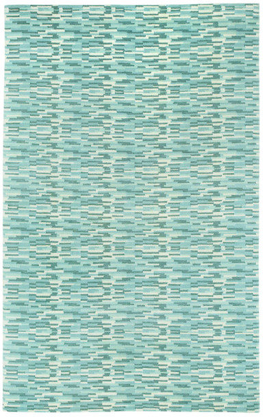 Capel Kevin O'Brien Sori Azure Silver 1810_440 Hand Knotted Rugs - 5' X 8' Rectangle