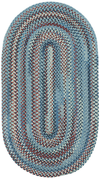 Capel Kill Devil Hill Blue 0210_425 Braided Rugs