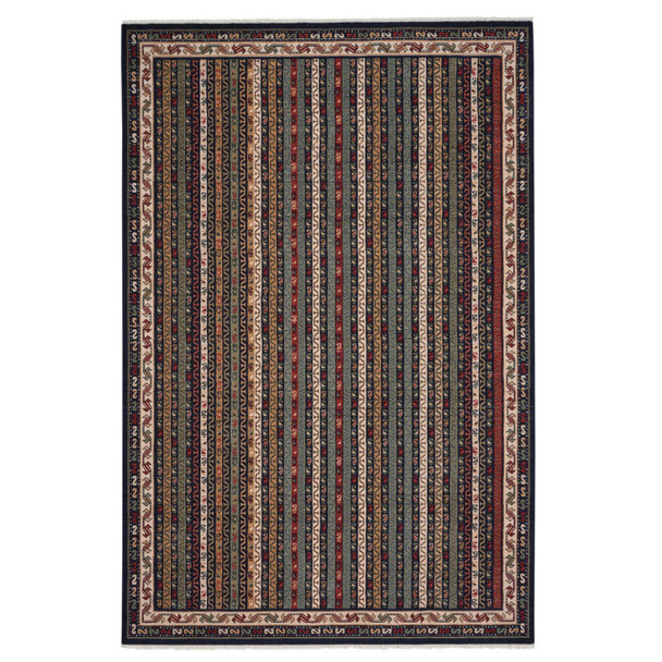 Capel Biltmore Salva-Bazaar Navy Multi 3454_460 Machine Woven Rugs