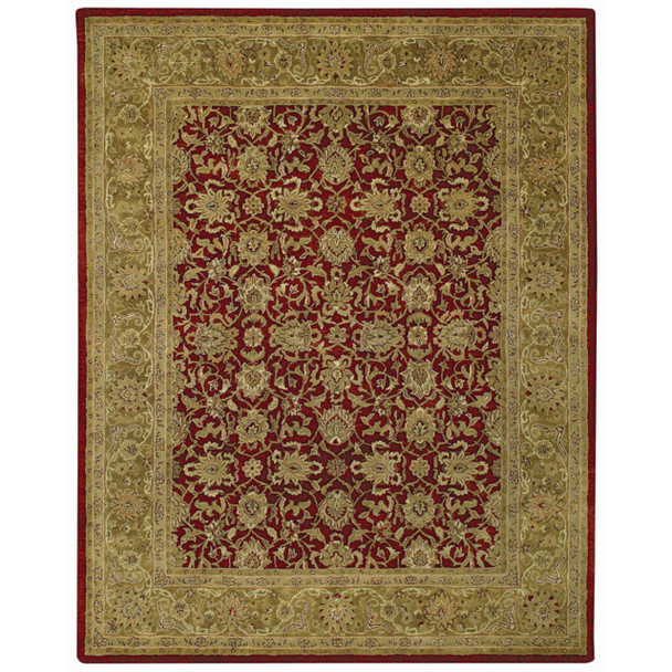 Capel Orinda-Meshed Red 9212_525 Hand Tufted Rugs - 5' X 8' Rectangle