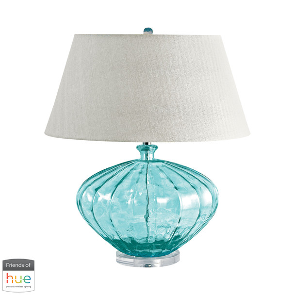ELK Home Recycled Glass 1-Light Table Lamp - 210-HUE-B