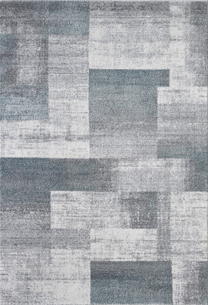 Dynamic Scope Machine-made 3770 Grey Green Area Rugs