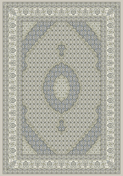 Dynamic Ancient Garden Machine-made 57204 Soft Grey/cream Area Rugs