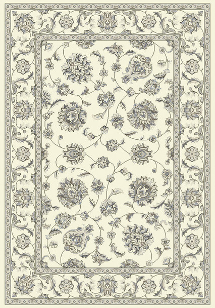 Dynamic Ancient Garden Machine-made 57365 Cream Area Rugs